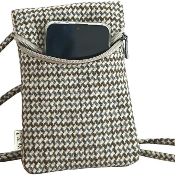 Small Crossbody Women Cell Phone Purse Wallet Bag With Shoulder Strap - Picture 1 of 6